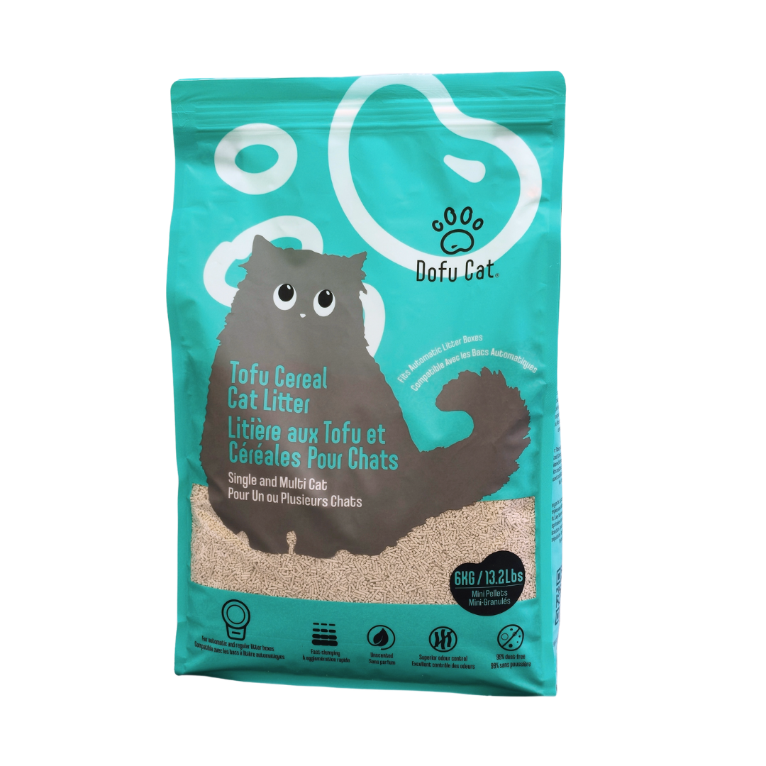 Tofu Cereal Cat Litter Mini Pellets