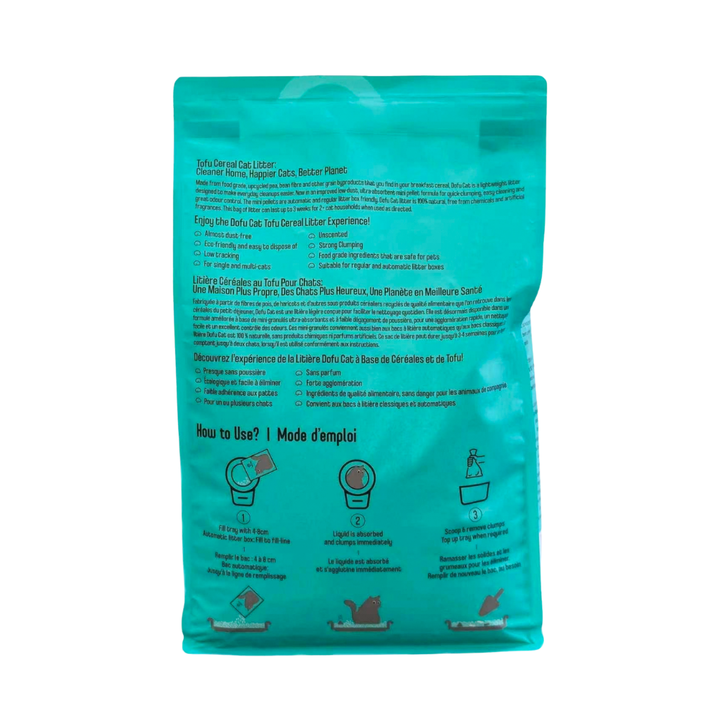 Tofu Cereal Cat Litter Mini Pellets