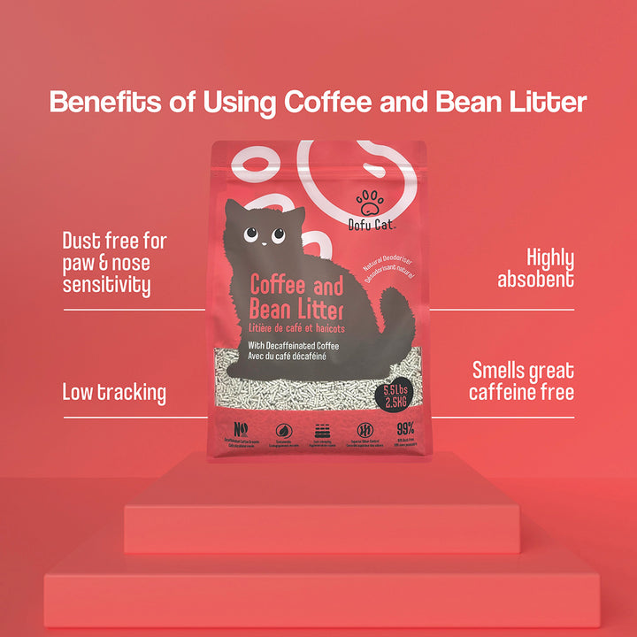 Dofu Cat Coffee and Bean Litter