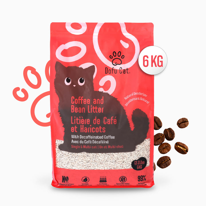 Dofu Cat Coffee and Bean Litter