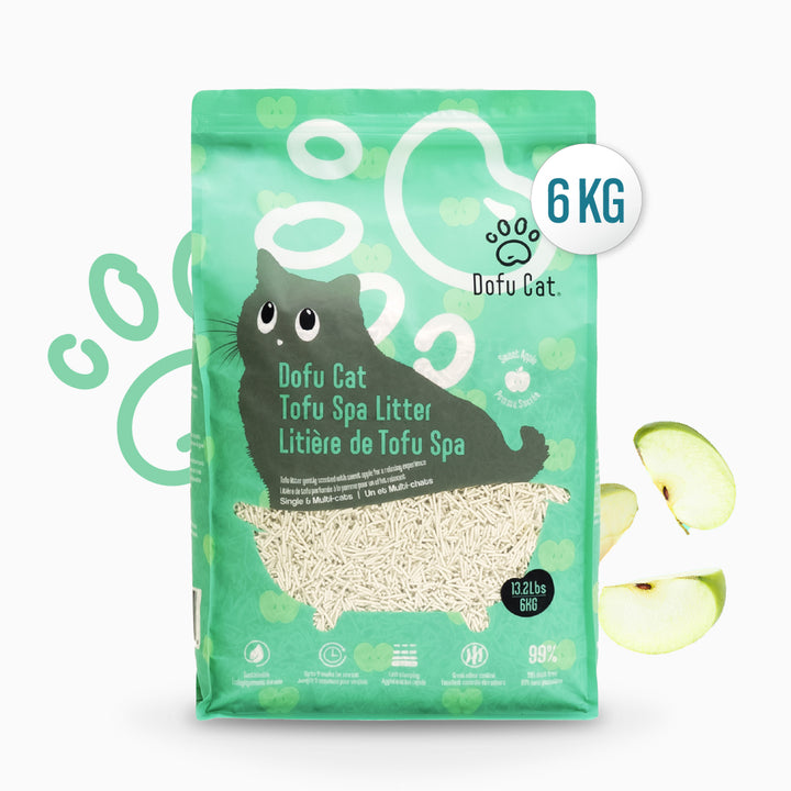 Dofu Cat Tofu Spa Litter - Apple