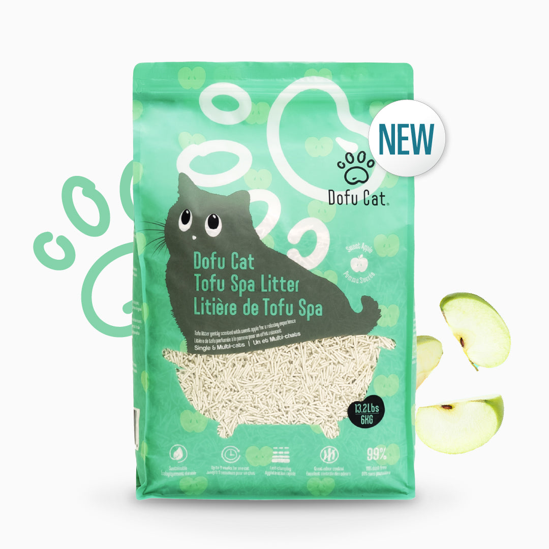 Dofu Cat Tofu Spa Litter - Apple